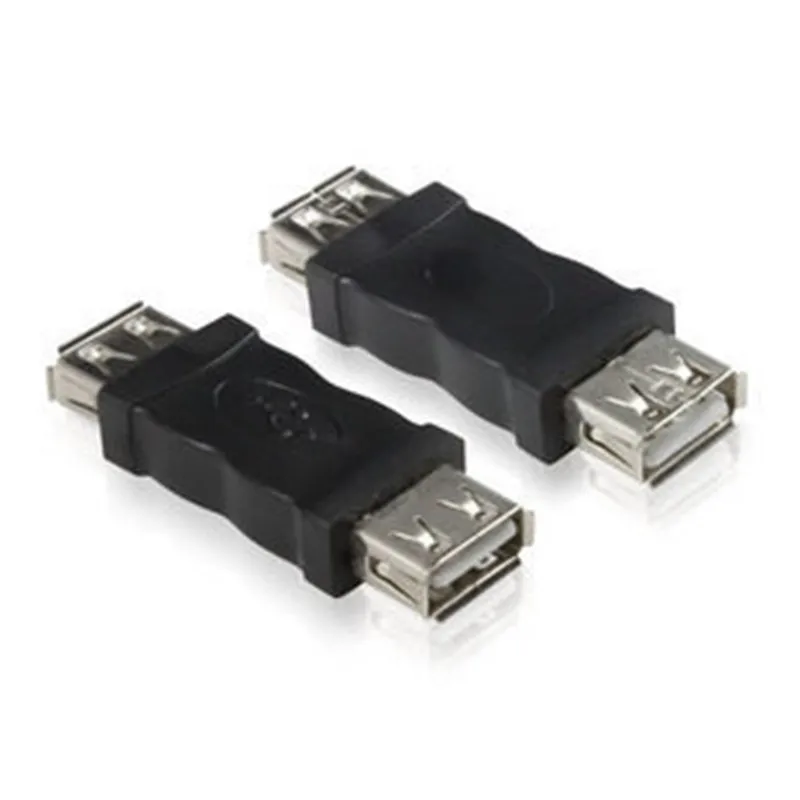 

2PCS USB 2.0 Type A Female to A Female Coupler Adapter Connector F/F Converter Brand Newest Wholesale
