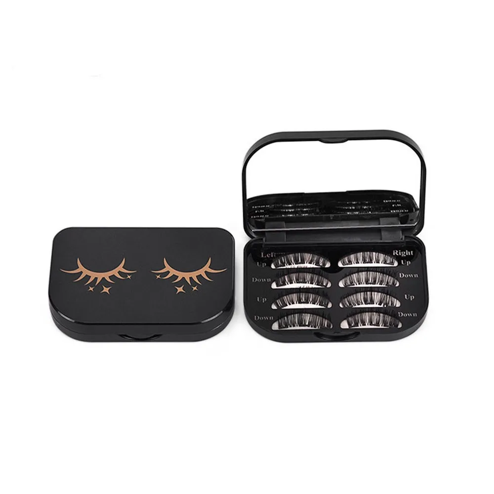 New Arrival Acrylic Cute Empty Eyelash Storage Box Makeup