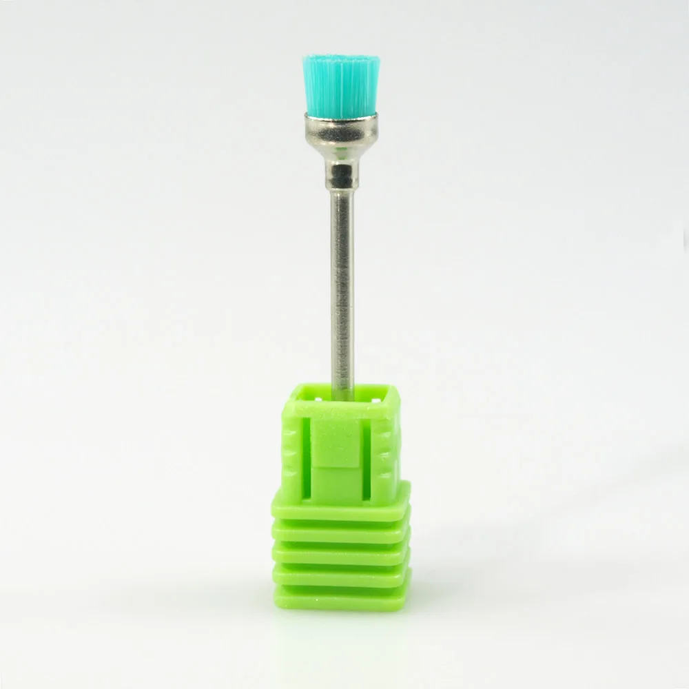 1 шт. 3/3" зеленый керамический камень Burr сверло-резак для ногтей для профессионального маникюра электрические сверла аксессуары для ногтей