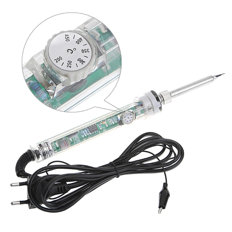907 Adjustable Constant Temperature Electric Soldering Iron Lead-free 220V EU 60W