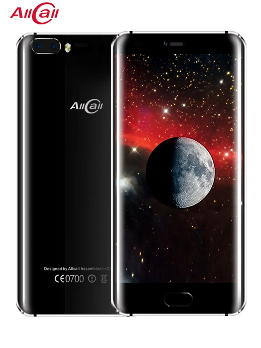 Original Allcall Rio 5,0 pulgadas IPS trasero cámaras Android 7,0 Smartphone MTK6580A Quad Core 1 GB RAM 16 GB ROM 8.0MP OTG 3G teléfono móvil