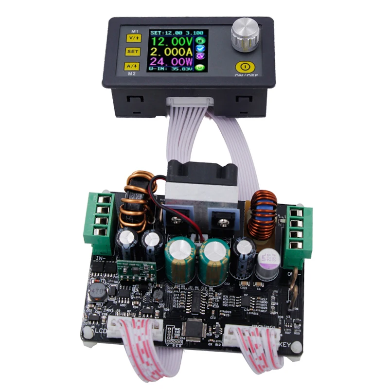 

DPH3205 controlled buck boost adjustable Constant Voltage current stabilized power supply voltage reducing module Ammeter 50%