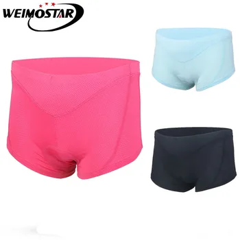 

Female Cycling Underpants Women Quick Dry Bike Bicycle Padded Shorts Underwear Lady Sport Briefs Girl Panty Boxer briefs
