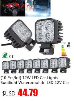 Kaigelin 12 Вт LED Освещение Spotlight Водонепроницаемый LED 12 В автомобиль работы Лампочки для автомобилей авто Offroad Грузовик Лодка внедорожник автомобиль Лампы для мотоциклов