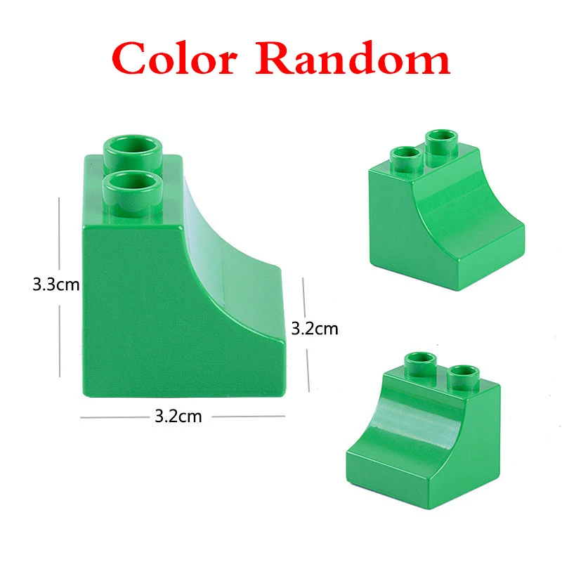 Single Sale Large Particle Diy Building Block Accessories Colorful Base Plate Compatible with LegoING  Duplo Toys For Baby Gift (11)