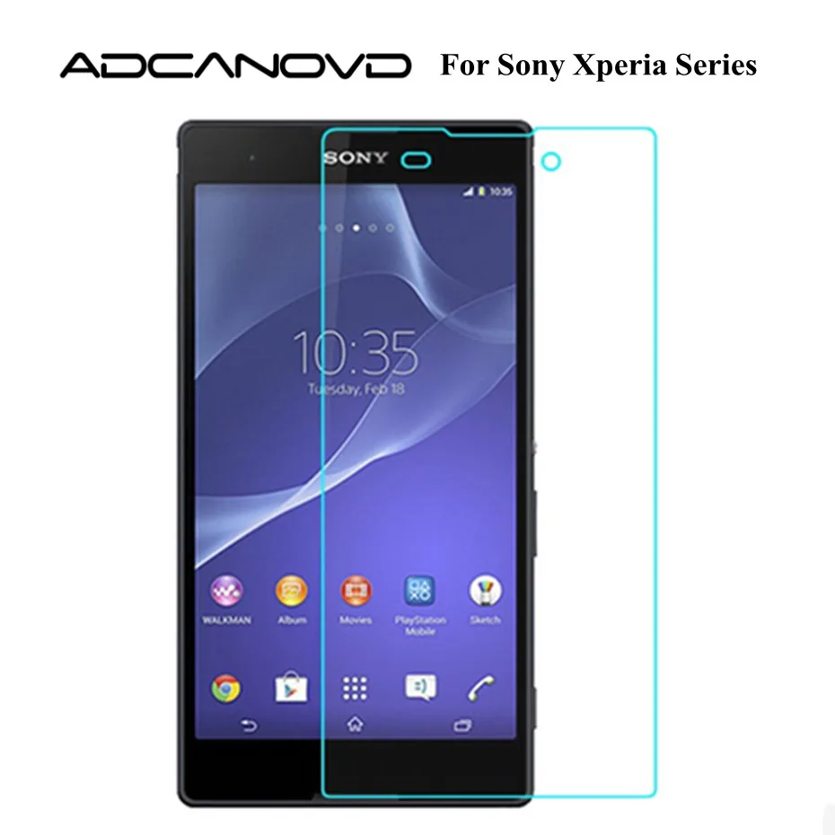 Ультратонкое защитное стекло 9H для Sony Xperia Z Z1 Z2 Z3 Z4 Z5 premium закаленное экрана SonyC3 C4 C5