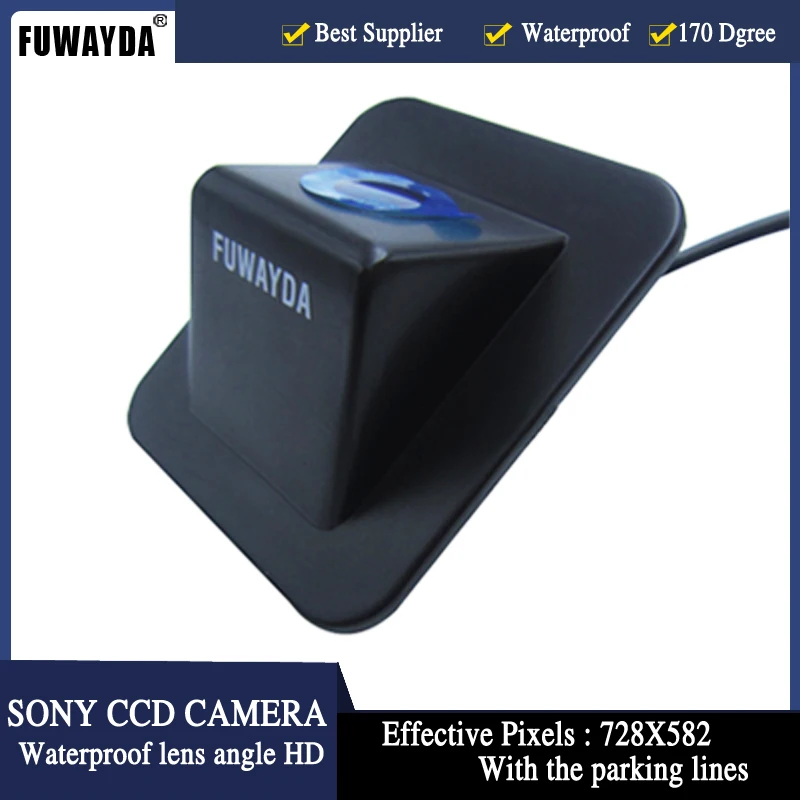 FUWAYDA SONY CCD чип автомобиля заднего вида Обратный парковочное зеркало изображение с направляющей линии камеры для hyundai Elantra Avante 2012