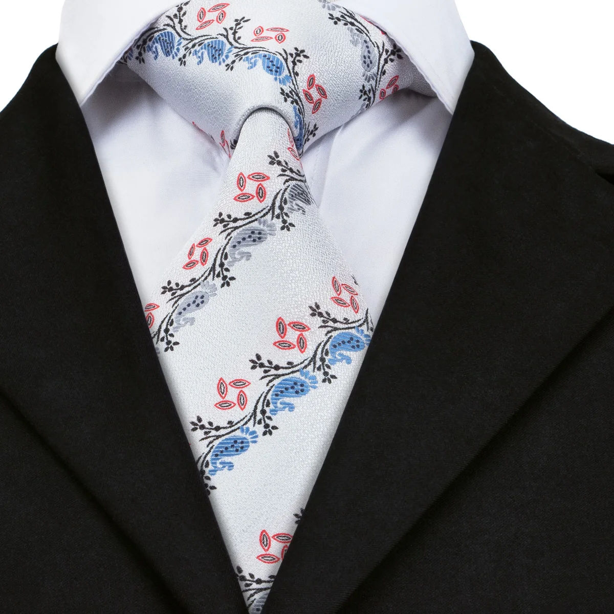 mens white ties