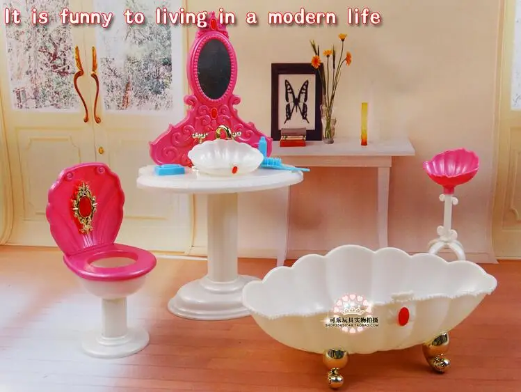 barbie toilet set furniture