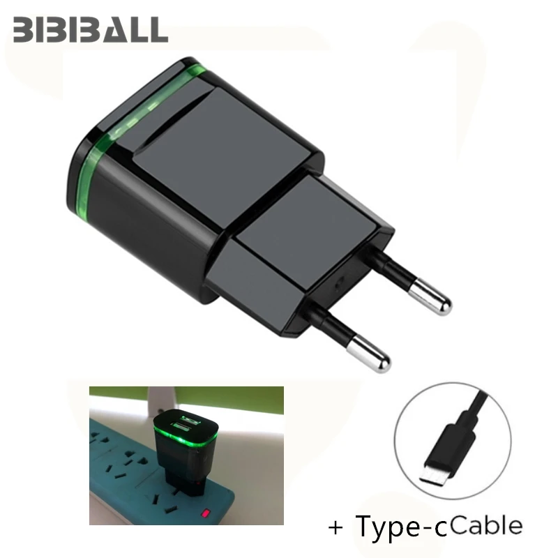 2A USB зарядное устройство адаптер с европейской вилкой+ type C быстрое зарядное устройство USB для UMiDiGi Z Z1 Z2 Pro A1 Pro, S2/S2 Lite/S2 Pro, Crystal Pro