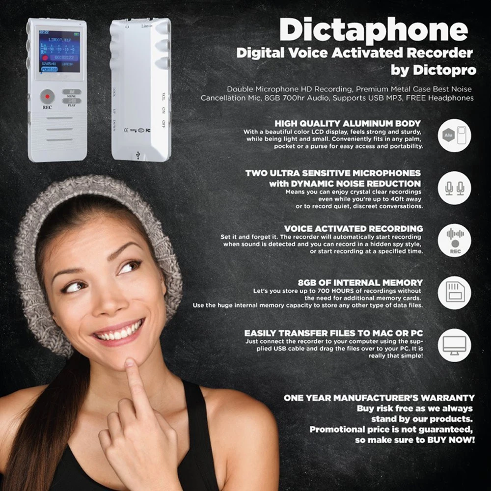 Mini Voice Recorder 8G Professional Voice Reduction Digital Voice Recorder Recorder Pen MP3 Recorder Support Real-time Playing Mini Voice Recorder 8G Professional Voice Reduction Digital Voice Recorder Recorder Pen MP3 Recorder Support Real-time Playing