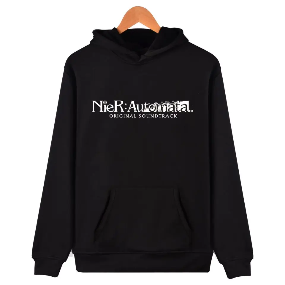 

Fashion Cool Nier Automata Winter Hoodies Casual 2B 2E 9S A2 YoRHa Kawaii Mens Hoodies And Sweatshirt Japan ARPG Game Clothes