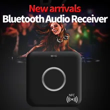 New Arrival Bluetooth Receiver Bluetooth Audio Transmitter Receiver CSR 4.1 NFC USB Bluetooth Adapter For Car Stereo