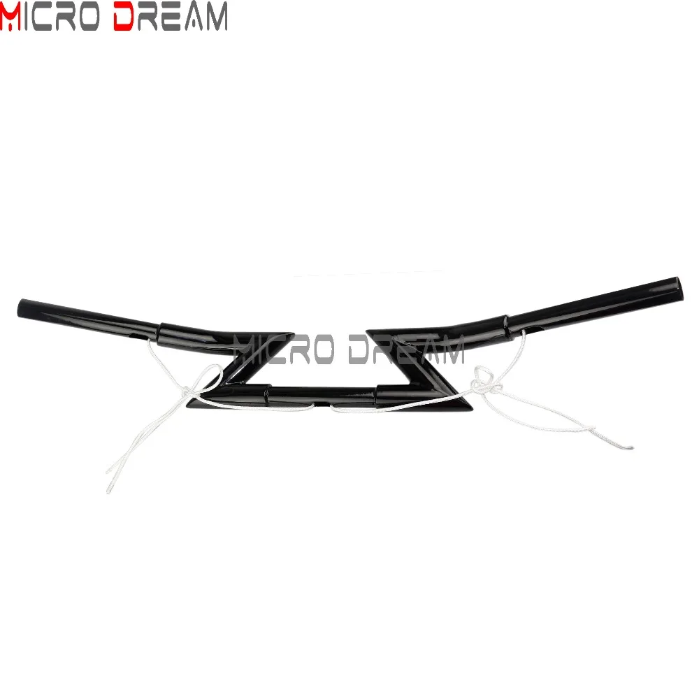 Руль для мотоцикла 1 "Z Bars 25 мм дюйм настраиваемый руль Dag Bar Harley Sportster Chopper Scrambler
