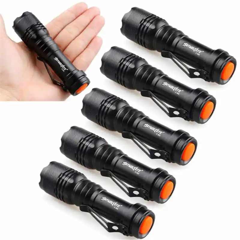 

LED Flashlight Super Bright Waterproof Handheld Flashlights Torch Pocket Work Light for Emergency Lighting By 1xAA Battery