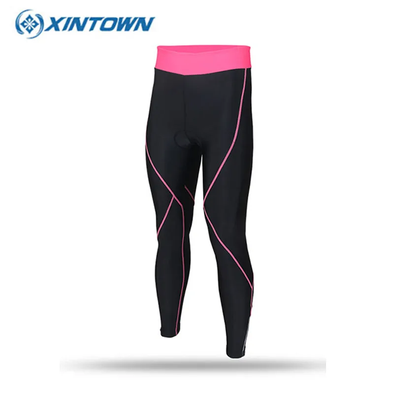 

XINTOWN Autumn Winter Windproof Women Cycling Pants Ciclismo Bicicleta Cycling Clothing 3D GEL Bicycle Pants Riding Bike Pants