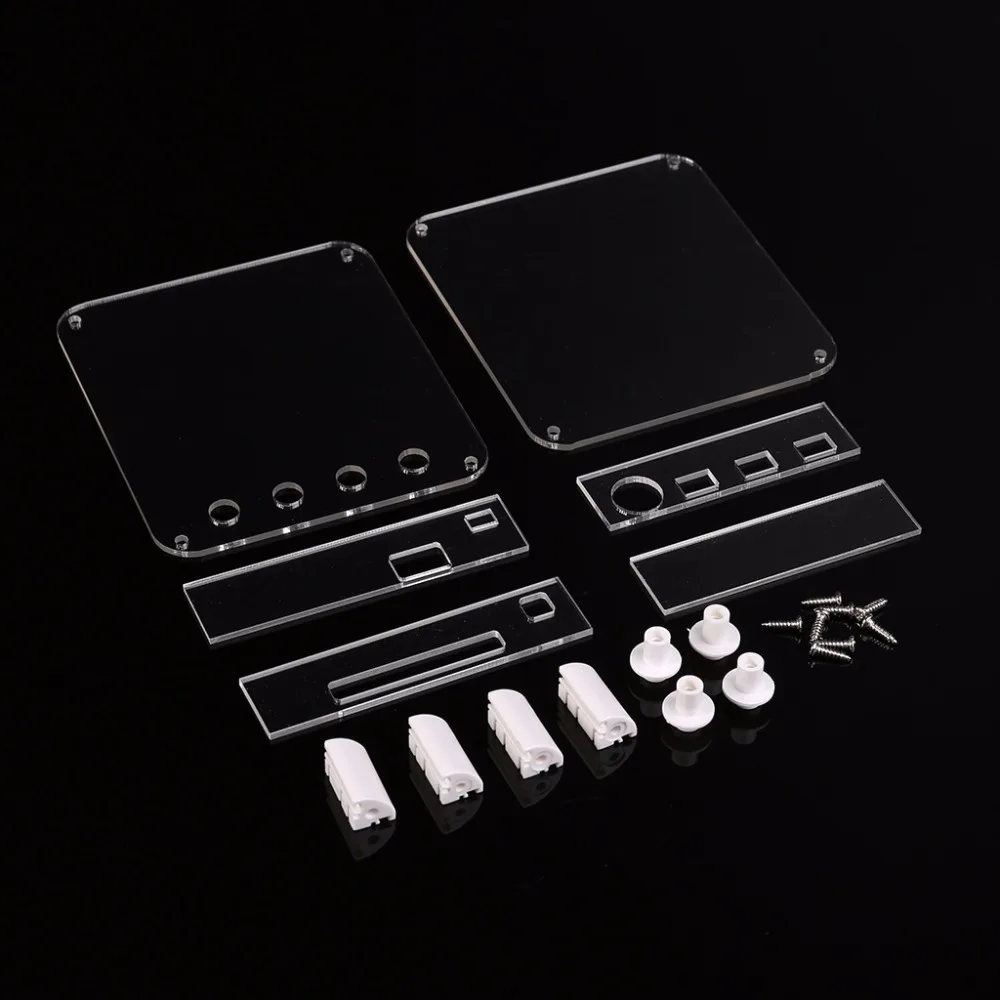 

Acrylic Protection Case For DSO138 Mini Digital Oscilloscope DIY Anti Scratch Cover Transparent Shield