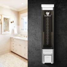 Ванная комната 180 мл настенный один ручной дозатор мыла держатель диспенсер для шампуня Ручная стирка жидкий шампунь дозатор-гель для душа