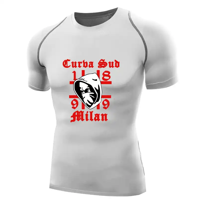 2017 Curva Sud Milano Shirt Men Compression Shirt Short Sleeve Fitness Tops 1899 Milan T Shirt Ac Inter Dry Fit Tshirt Tight Top Dry Fit Tshirt Mens Compression Shirtscompression Shirt Aliexpress 2017 curva sud milano shirt men compression shirt short sleeve fitness tops 1899 milan t shirt ac inter dry fit tshirt tight top