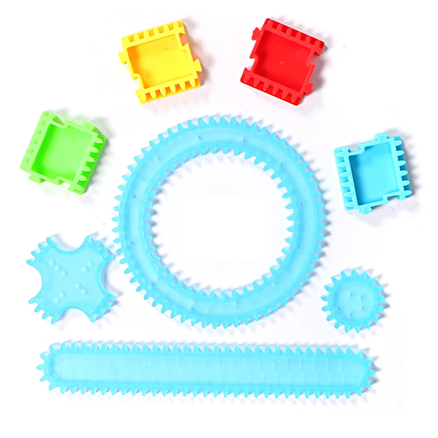 Трек модель Спирограф дизайн Блокировка шестерни и колеса чертежный набор игрушка для детей, 16 аксессуаров и 1 шт. ручка креативная игрушка