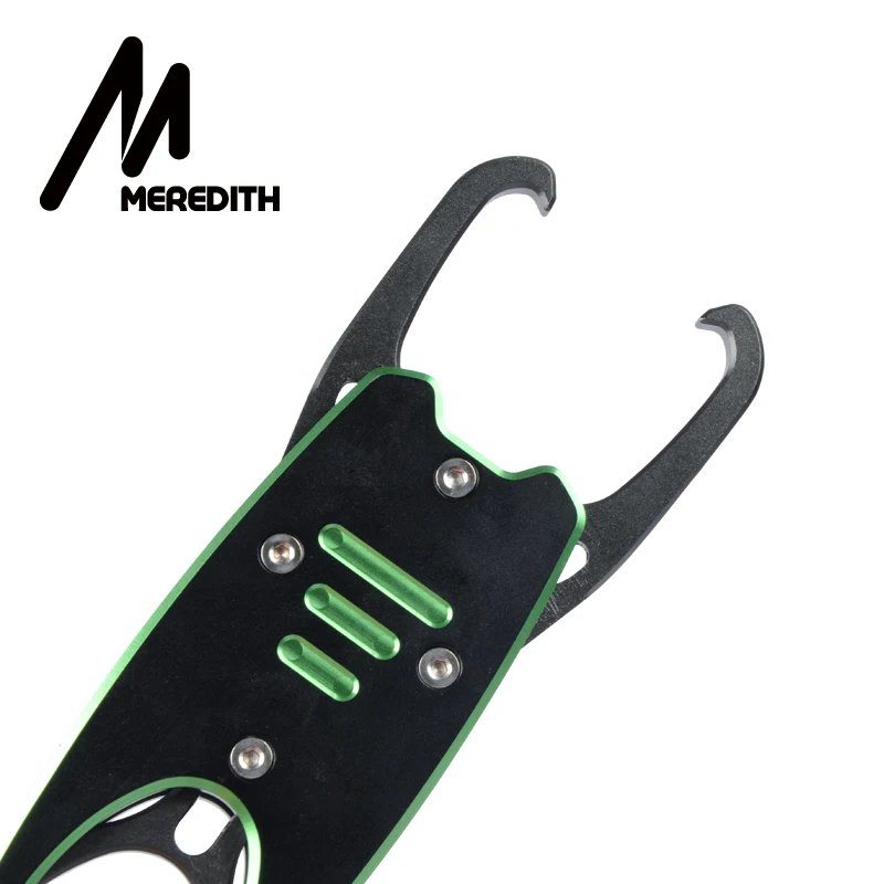 Pаспродажа MEREDITH рыболовная ручка алюминиевый захват из сплава Захваты 14 кг 32 фунта рыболовная губная ручка Вес весы
