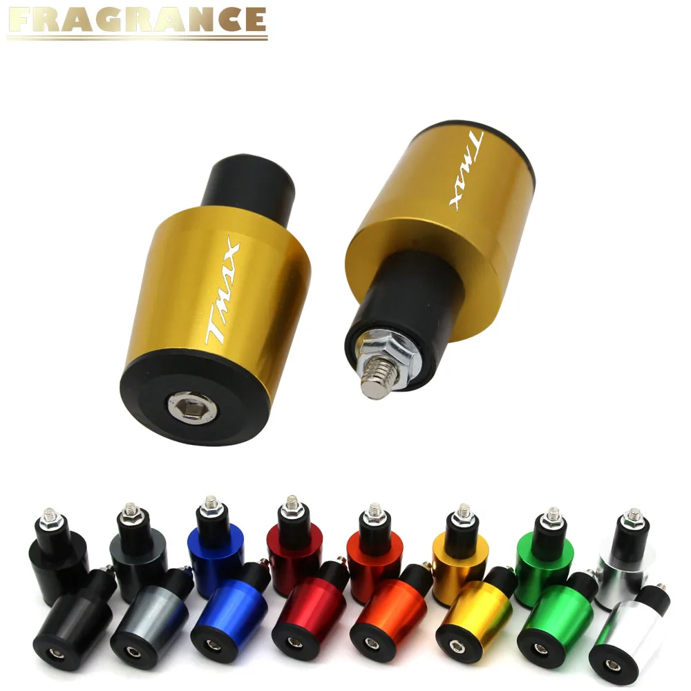 

Motorcycle Accessories 7/8'' 22MM Handlebar Grips Handle Bar Cap End Plugs yamaha Tmax 530 500 2012-2015 T-MAX 500/530 KTM