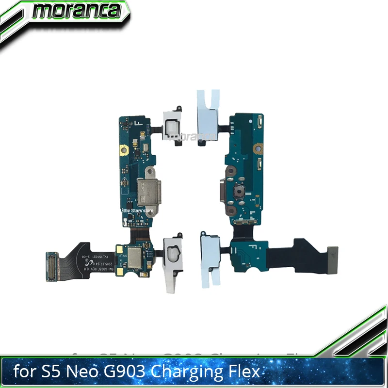 

Charging Flex Cable for Samsung Galaxy S5 Neo G903 G903F Headphone Jack Audio Micphone USB Port Socket Dock with Tracking