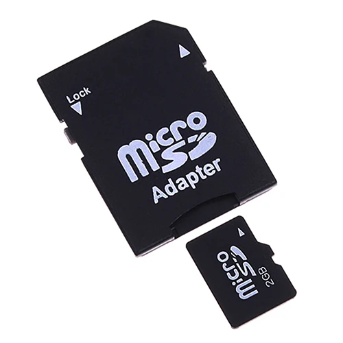 Оптовая продажа 2 шт. переходник для карты памяти Micro SD TransFlash TF на SDHC|Адаптеры карт