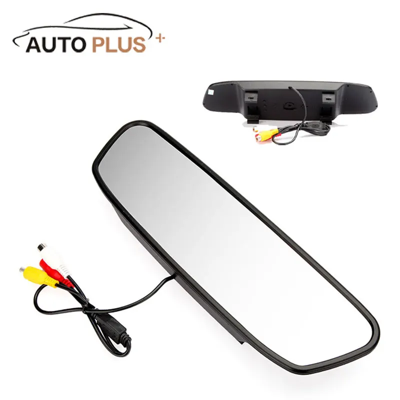 Auto Plus Car Monitors Digital Color TFT LCD Car Rearview Mirror