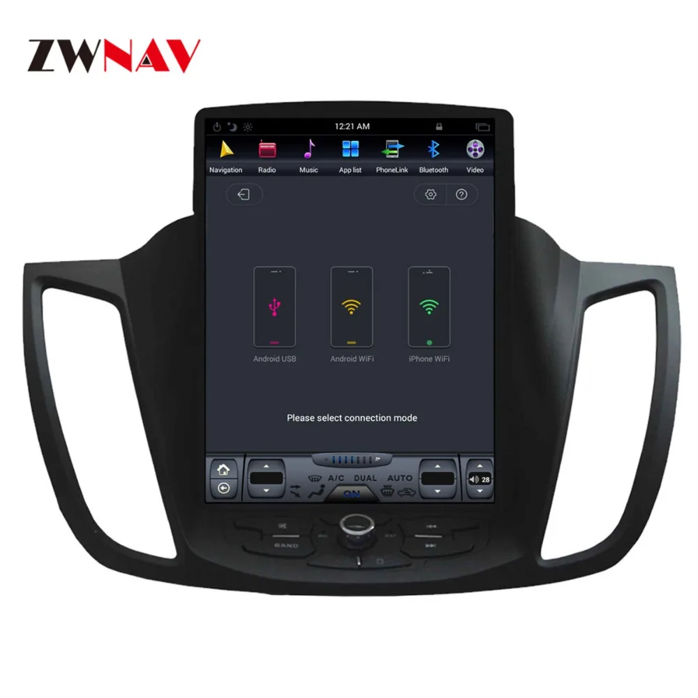 Flash Deal ZWNVA Tesla style Screen Newest Android 6.0 64+2GB Car DVD Player GPS Navigation Radio Screen For Ford Kuga 2013-2017 4 Flash Deal ZWNVA Tesla style Screen Newest Android 6.0 64+2GB Car DVD Player GPS Navigation Radio Screen For Ford Kuga 2013-2017 4