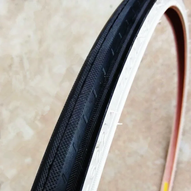 KENDA велосипедная шина 700C 700* 23C цветные шины для шоссейного велосипеда сверхлегкие 450 г шины с фиксированной передачей Высокое качество нескользящие износостойкие - Цвет: Black and White