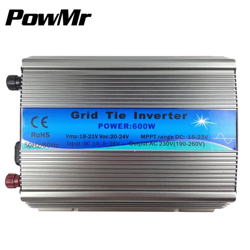 MPPT grid-connected inverter pure sine wave DC18V to AC110V/220V solar 600W | Обустройство дома