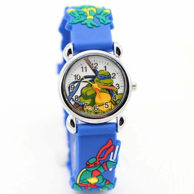 TMNT Fashion 3D Child Watch Silicon Cartoon desgin Kids Sport wristWatch Boy qua TMNT Fashion 3D Child Watch Silicon Cartoon desgin Kids Sport wristWatch Boy qua