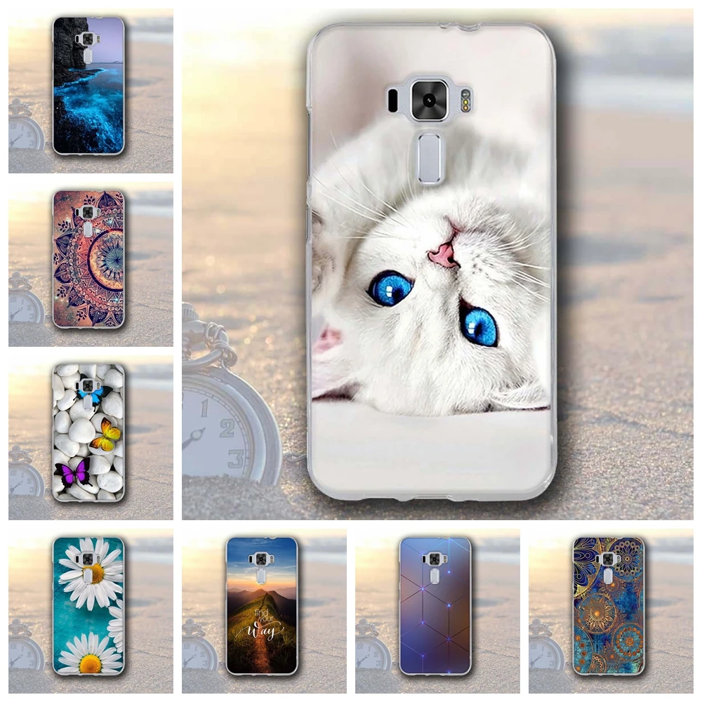 

For Asus Zenfone 3 Laser ZC551KL Case For Coque Asus Zenfone 3 Laser ZC551KL Case Soft Silicone TPU For Zenfone 3 Laser ZC551KL