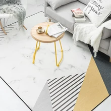 Ковёр для гостиной с геометрическим рисунком, белый, серый, желтый, индийский клетчатый ковёр в богемную полоску, современный коврик в скандинавском стиле