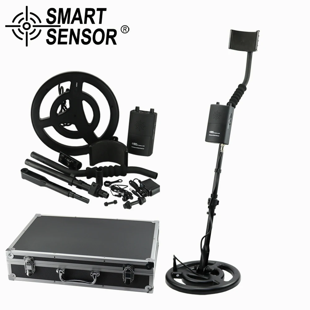 Image Silver And Gold Underground Metal Detector Gold digger Treasure Hunter, Detection Depth 2.5 Meters garrett metal detector AS944