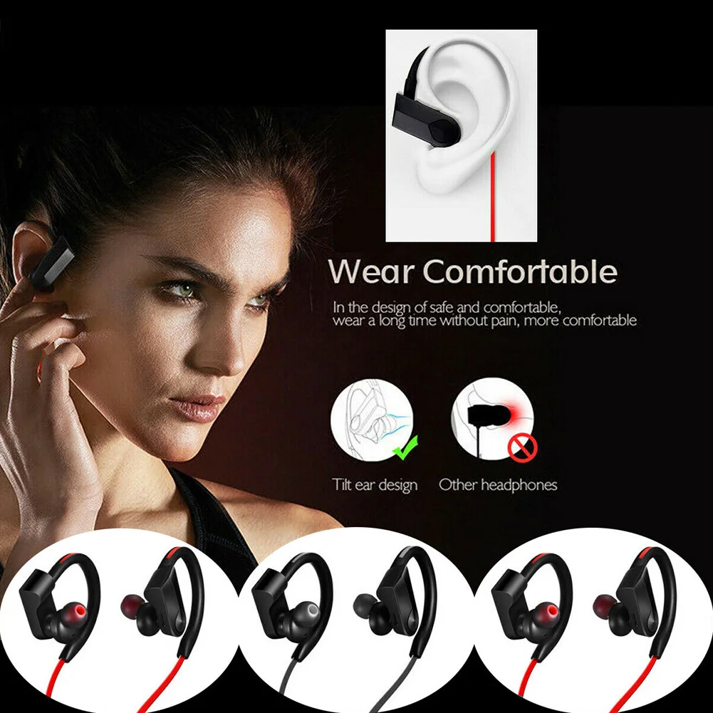 

Bluetooth Earphone ABS Outdoor Music Wireless Microphone Sports In-Ear Running Fashion Battery Powered Binaural Portable Stereo