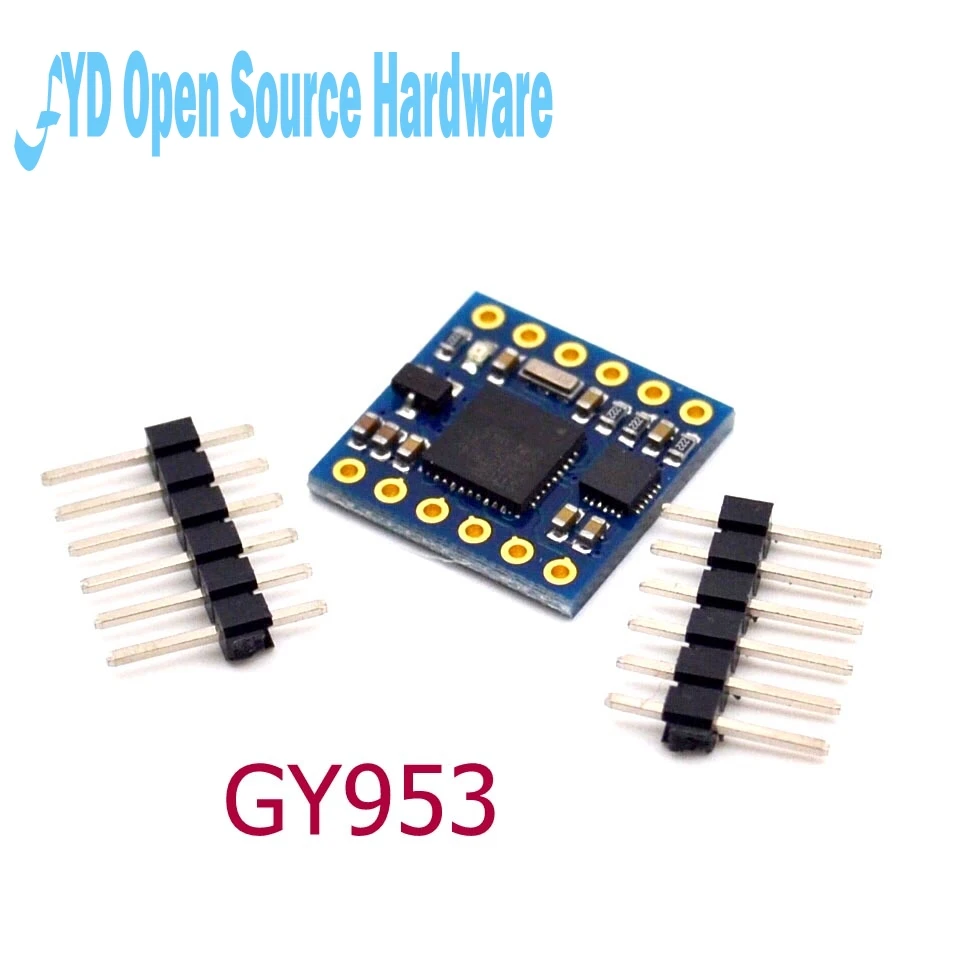 

GY953 AHRS Nine Axis inertial navigation sensor Module Electronic compass tilt compensation Module