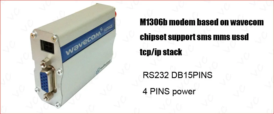 rs232 gsm gprss sms  m1306b modem