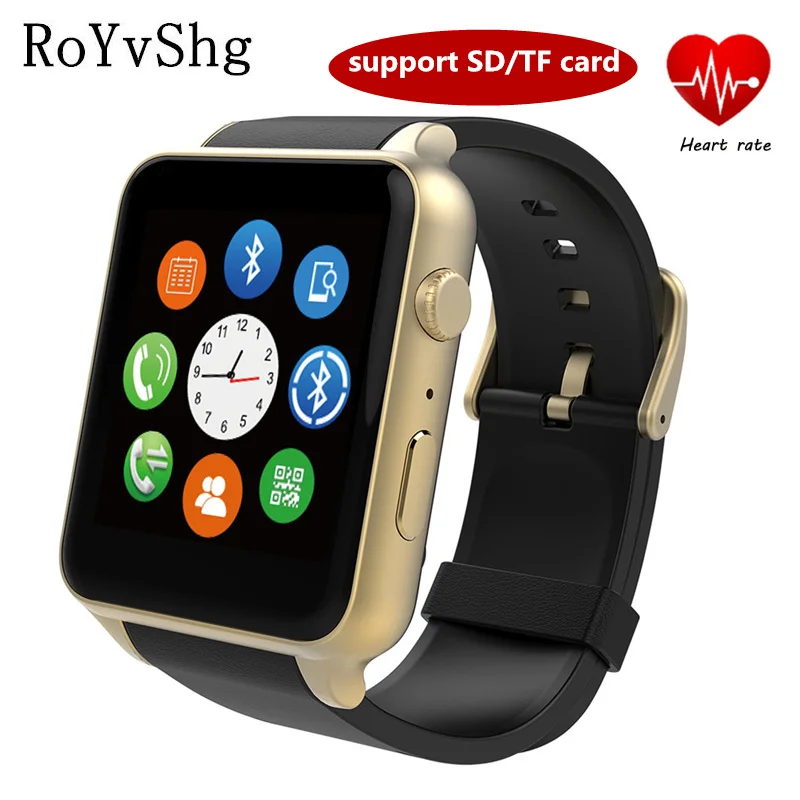 Квадратные bluetooth smartwatch GT88 смарт телефон Поддержка SD/TF карты Смарт часы с