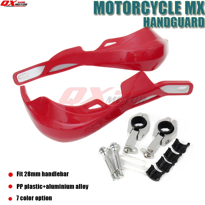 

Motorcycle Motorcross Dirt Bike Handlebar handguards Hand Guards Fit EXC CRF YZF KXF 1-1/8 28mm Fat Bar