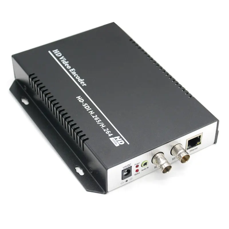 H265 и H264 SDI видео кодировщик Поддержка HD/3g SDI в IP потоковое видео аудио кодировщик HTTP, RTSP, RTMPS, UDP, ONVIF