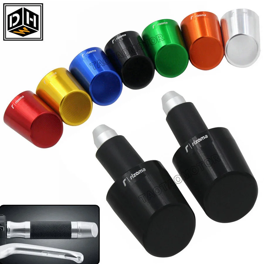 

For BMW S1000RR Triumph 675 STREET TRIPLE R/RX 2009 7/8"22MM CNC Universal Motorbike Handlebar Ends Handle Bar Cap Cover Plugs