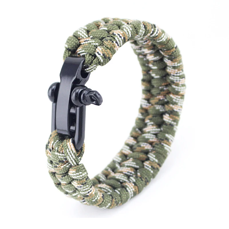 التخييم مضفر أساور والأساور paracord المظلة الحبل الرجال حبل الطوارئ بقاء الانقاذ المقاوم للصدأ مجوهرات التخييم مضفر أساور والأساور paracord المظلة الحبل الرجال حبل الطوارئ بقاء الانقاذ المقاوم للصدأ مجوهرات