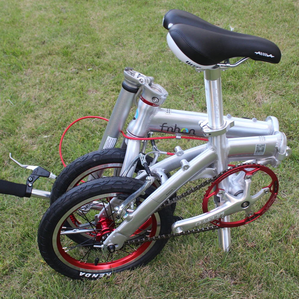 Fnhon 412 Folding Bicycle Aluminum Folding Bike 14\