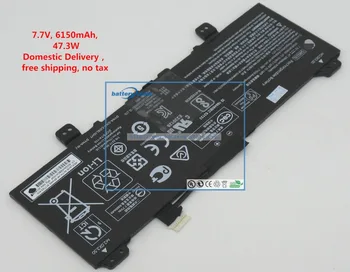 

FREE SHIP 7.7V, 6150mAh, 47.3W Genuine battery 917679-271, GM02XL, GM02047XL, 917679-2C1 for HP Chromebook x360