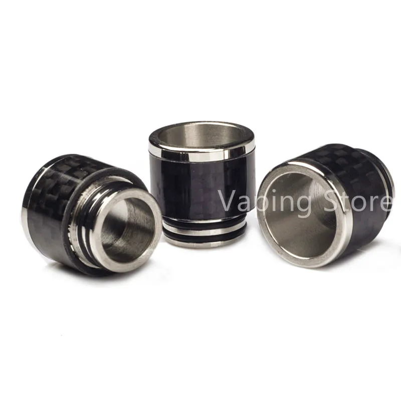 

Stainless Steel & Carbon Fiber 810 Drip Tip for All 810 & Goon Sized Tanks Wide Bore Smok TFV12 TFV8 TFV8 Big Baby Mouthpiece