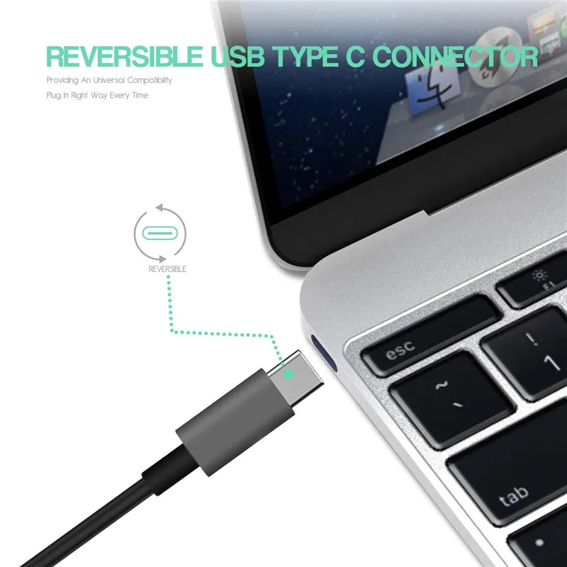 Конвертер DOITOP 0 2 м/2 м USB3.1 Type C в HDMI 1080P 4K HDTV цифровой аудио видео кабель адаптер для