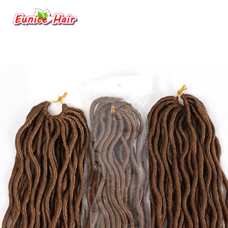 20 дюймов 24 корня/пакет Faux locs Curly темно-коричневого цвета, на крючках, косички, волосы евники коса с эффектом деграде(переход от темного к T1B/27/30, синтетические волосы, для увеличения объема