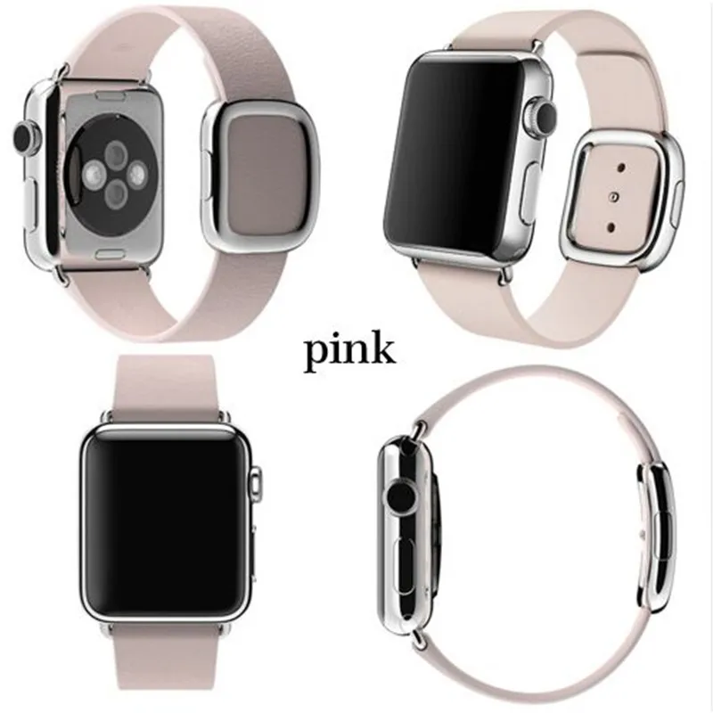 Original Bracelet Modern Buckle Strap Magnetic Closure Genuine Leather Wrist Ban